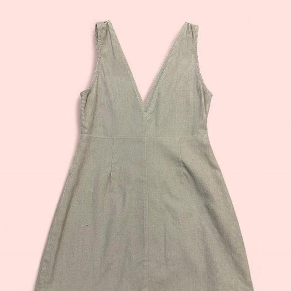 Gray Button-Down Dress - Picture 2 of 3